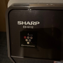ドラム式洗濯機　SHARP ES-G112-TL  の画像