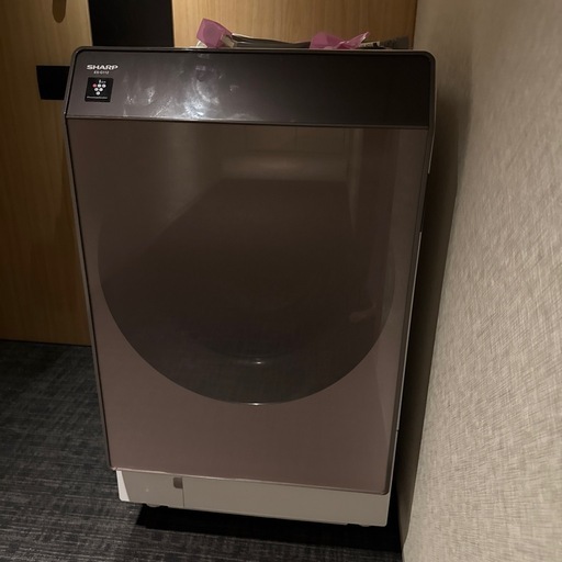 ドラム式洗濯機　SHARP ES-G112-TL