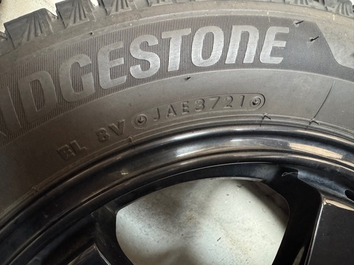 155/65/R14スタッドレス　アルミホイール4本セット
