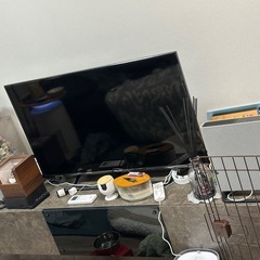 エムール テレビ台 幅180cm ストーングレー HEIM 32~65インチ対応 大容量収納 耐荷重約50㎏ の画像