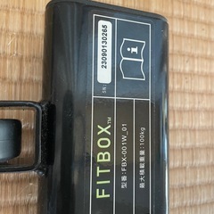 FITBOXトレーニングバイク　エアロバイクの画像
