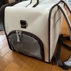 中古ペット用リュック の画像
