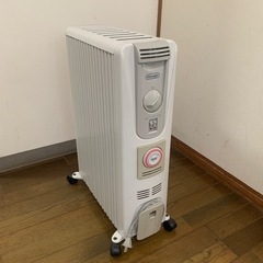 これからの季節に　デロンギオイルヒーターの画像