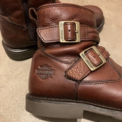 Harley-Davidson サイドジッパー付き ブーツの画像
