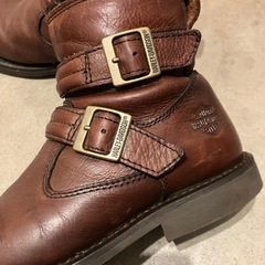Harley-Davidson サイドジッパー付き ブーツの画像