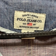 polo jeans デニムジャケットの画像