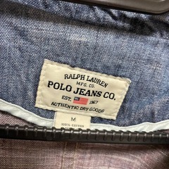 polo jeans デニムジャケットの画像