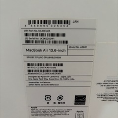 MacBookAir M2の画像