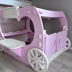 ニトリふわふわ子供馬車の画像