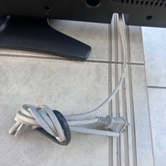 シャープ　40インチテレビ　リモコン欠品の画像