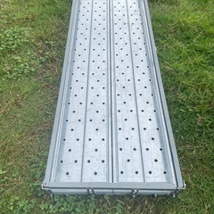 自作ルーフキャリア　足場板使用　キャンプや作業に！の画像