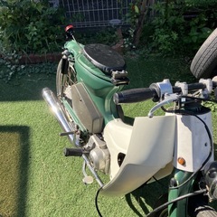 オシャレなスーパーカブ　バーハン仕様の画像