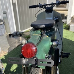 オシャレなスーパーカブ　バーハン仕様の画像