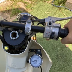オシャレなスーパーカブ　バーハン仕様の画像