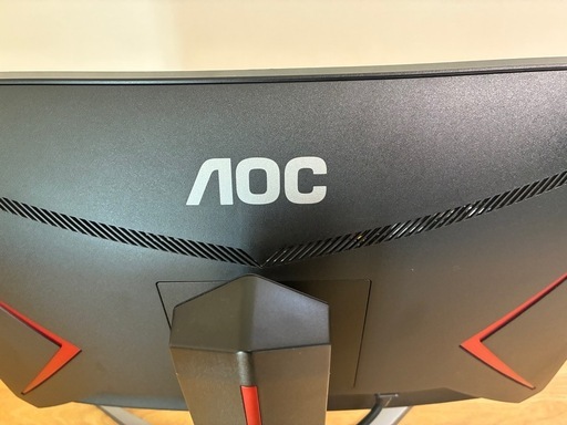 aoc湾曲ゲーミングモニター　24インチ