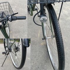 【売買お話し中】　徐々に値下げします。6段変速27インチシティBICYCLE　自転車　ママチャリ　シティーサイクルの画像