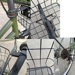 【売買お話し中】　徐々に値下げします。6段変速27インチシティBICYCLE　自転車　ママチャリ　シティーサイクルの画像