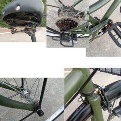 【売買お話し中】　徐々に値下げします。6段変速27インチシティBICYCLE　自転車　ママチャリ　シティーサイクルの画像