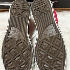 美品　コンバースハイカットスニーカー　23の画像