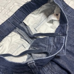 GU ワイドデニムパンツ　ジーパン　メンズSサイズの画像