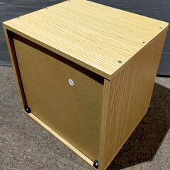 ニトリ キューブBOX 2段 ミニチェスト 引き出し 幅32.8cm 奥行き28.4cm 高さ32.7cm NITORIの画像
