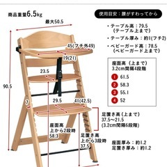 ベビーチェア　定価12000円の画像