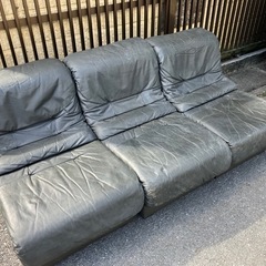 ★あげます！★3人がけソファ　1人掛けソファ✖️3  の画像