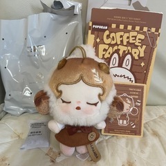【正規品】コーヒーファクトリーシリーズぬいぐるみ☆SKULLPANDAの画像