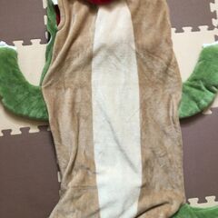 あったか毛布のワニの寝袋の画像