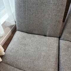 リクライニング座椅子 3点セット 使用感あり 引き取り限定の画像