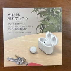 Echo Buds (エコーバッズ) 第2世代 - アクティブ ノイズキャンセリング 付き完全 ワイヤレスイヤホン with Alexa、ワイヤレス充電ケース付き｜グレーシャーホワイトの画像