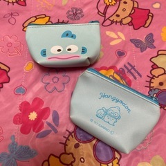 新品★美品★ハンギョドン 靴下 ミニポーチ フィギュア セットの画像