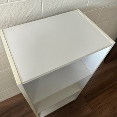 カラーボックス　ホワイトの画像