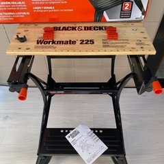 半額以下　BLACK+DECKER Workmate 225 作業台の画像