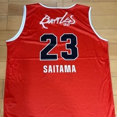 バスケット　さいたまブロンコス　応援ユニホーム　バイトル　Battlesの画像