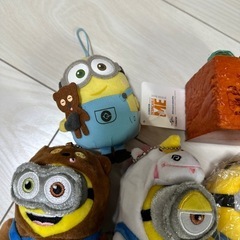 ミニオン　まとめ売り　ぬいぐるみ　アミューズメント商品　ふわふわ　未使用の画像