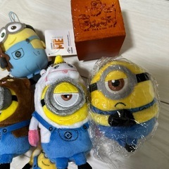ミニオン　まとめ売り　ぬいぐるみ　アミューズメント商品　ふわふわ　未使用の画像