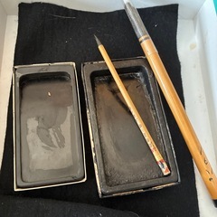 習字の道具の画像