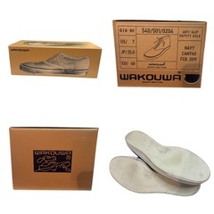 【美品】ANATOMICA WAKOUWA アナトミカ ワクワネイビー 25cmの画像