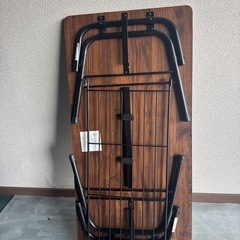 机　ローテーブル　折りたたみテーブルの画像