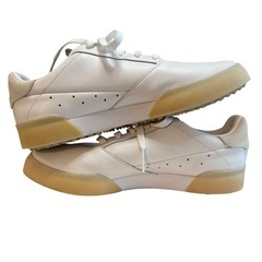 【美品】adidasアディクロスレトロ EE9162 ゴルフシューズ24.5cmの画像