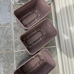 園芸ラックプランターセットの画像