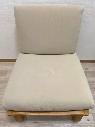 無印良品 リビングでもダイニングでも使えるテーブル1台 チェア1脚 2点セット