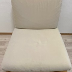 無印良品 リビングでもダイニングでも使えるテーブル1台 チェア1脚 2点セットの画像