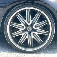 日産　フーガ　タイプP　社外22インチAW　車検R8年3月の画像