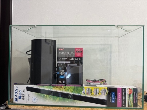 60cm 水槽 light＋濾過器セット