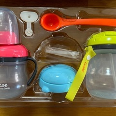 Combi 歯科医と 研究 テテオ 　パーティーマグ 離乳ナビセット Neoの画像