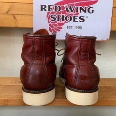 レッドウイング　ソール交換済み　四角犬タグ　モックトゥ　7E RED WINGの画像