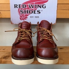 レッドウイング　ソール交換済み　四角犬タグ　モックトゥ　7E RED WINGの画像