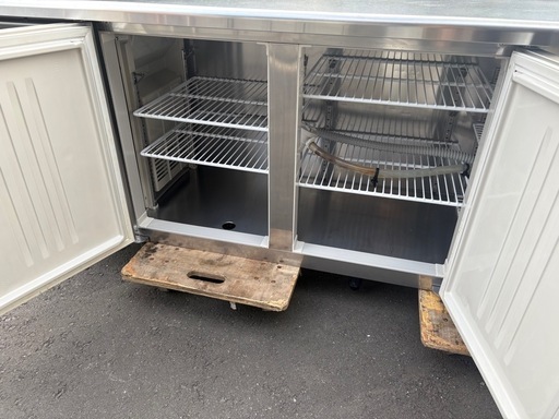■中古品 ホシザキ業務用テーブル形冷蔵庫 RT-180SNG-1 2021年 419Ｌ 1800ｘ600ｘ800ｍｍ 動作問題なし 厨